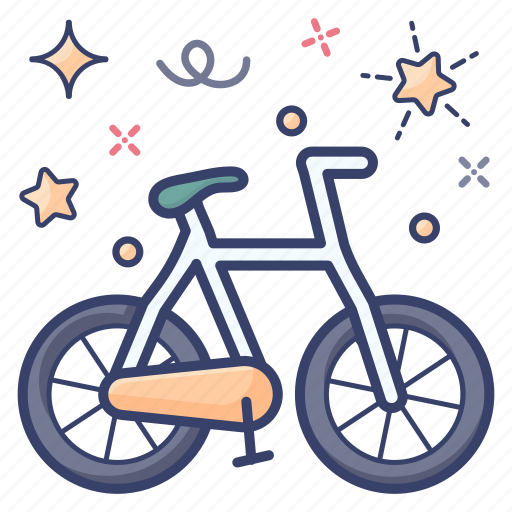 Bicycle, cycle, cycling, pedal bike, pedal driven vehicle, travel icon - Download on Iconfinder