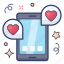 communication app, dating app, love communication \, mobile app, online dating 