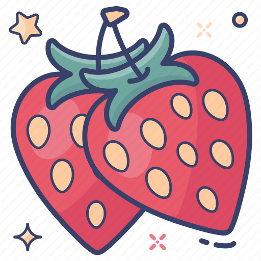 Berries, fruit, organic diet, ripe fruit, strawberries icon - Download on Iconfinder
