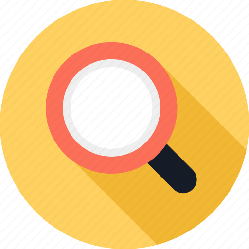 Find, glass, look, magnifying, search, zoom icon - Download on Iconfinder