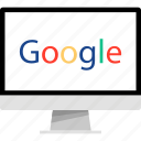 google, desktop computer, search engine