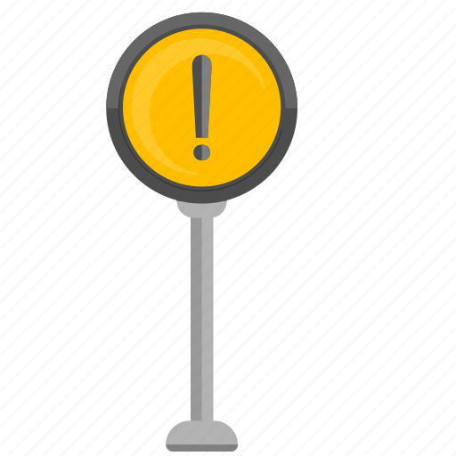 Attention, exclamation, point, road, sign icon - Download on Iconfinder