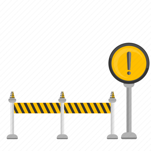 Attention, construction, road, signal icon - Download on Iconfinder