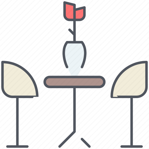 Breakfast, table, decoration, design, dining room, furniture, interior icon - Download on Iconfinder
