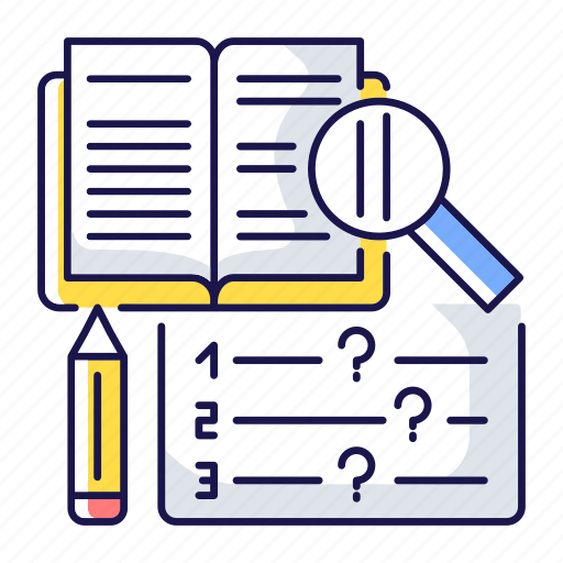 Exam, question, sheet, reading icon - Download on Iconfinder