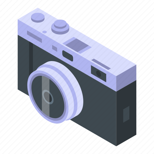 Business, camera, car, cartoon, hand, isometric, tourist icon - Download on Iconfinder
