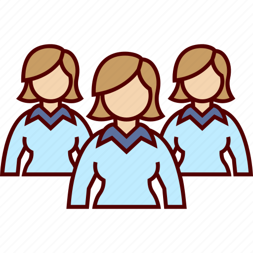 Business, team, group, teamwork, people, women icon - Download on Iconfinder
