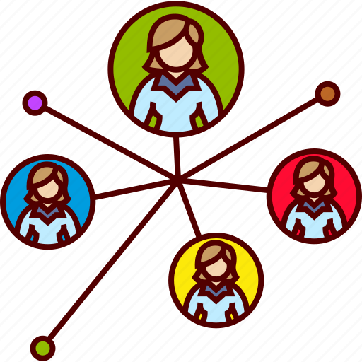 Network, people, connection, networking, marketing, group, working icon - Download on Iconfinder