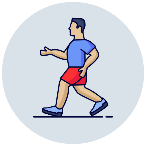 Exercise, run, running, weight lose icon - Free download