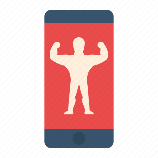 Home, workout, application, training, technology, smartphone, exercise program icon - Download on Iconfinder