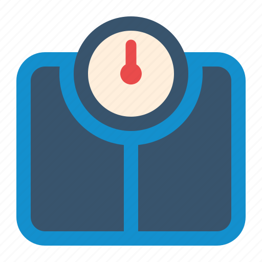Weight scale, weight, scales, weighing machine, bathroom scale, measurement, weighing icon - Download on Iconfinder