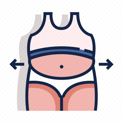Belly, calories, diet, fat, fitness, overweight, weight gain icon - Download on Iconfinder