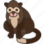 monkey, squirrel, primate, jungle, wildlife 