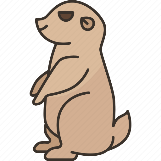 Prairie, dog, rodent, fauna, wildlife icon - Download on Iconfinder