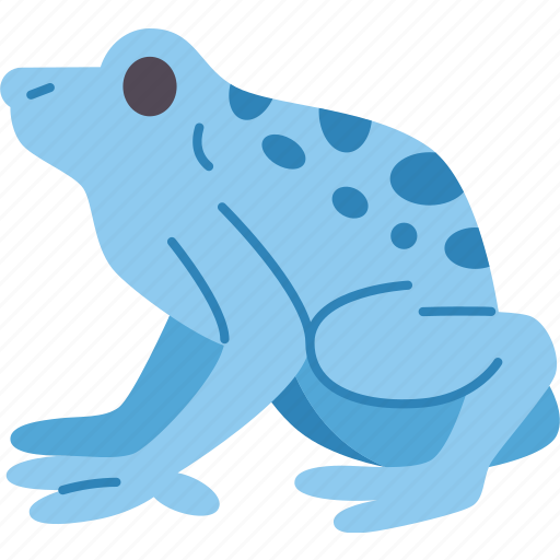 Frog, poison, dart, amphibian, tropical icon - Download on Iconfinder