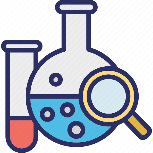 Chemical analysis, chemical evaluation, chemistry lab, chemistry practicals icon - Download on Iconfinder