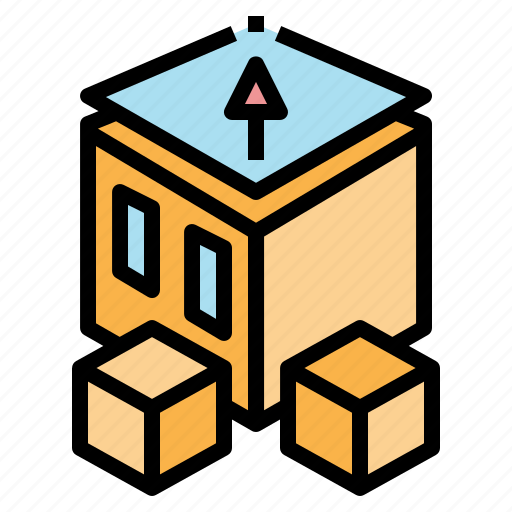 Box, logistics, package, product, export icon - Download on Iconfinder