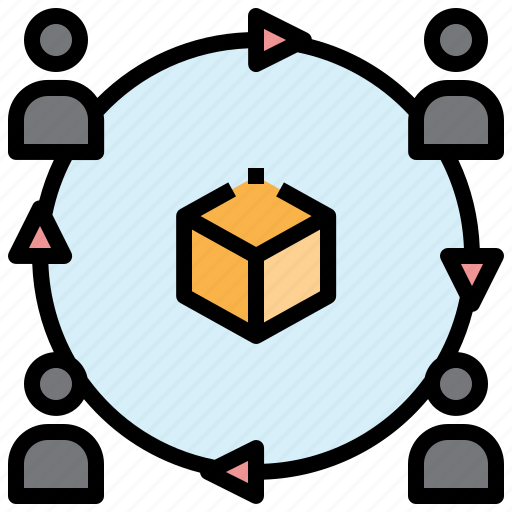 Team, business, export, package, product icon - Download on Iconfinder