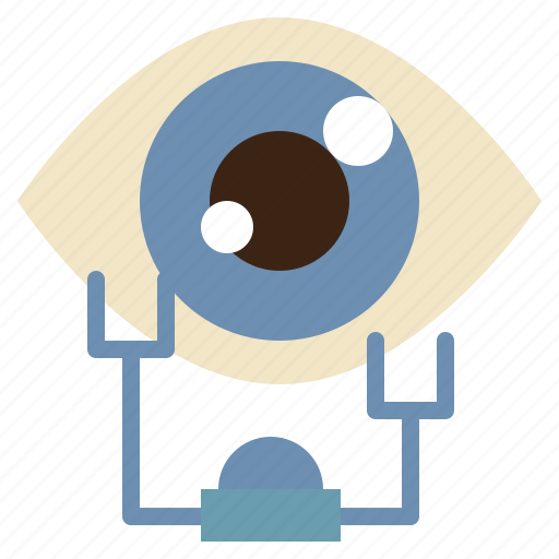 Robot, lasik, scan, eye, health, care icon - Download on Iconfinder