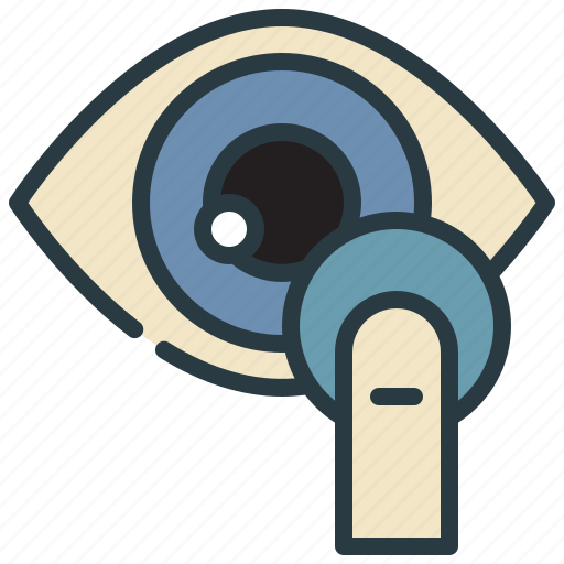 Contact, lens, focus, eye, care, health icon - Download on Iconfinder