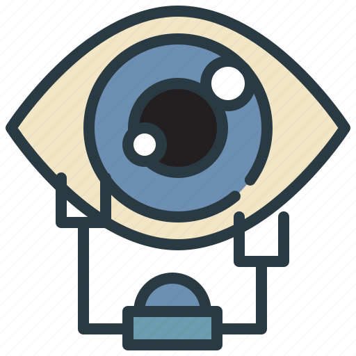 Robot, lasik, scan, eye, health, care icon - Download on Iconfinder