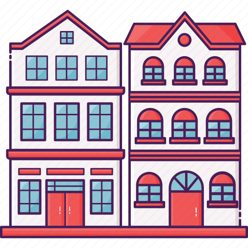 House, resident, residential, town, townhouse icon - Download on Iconfinder