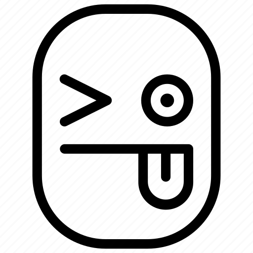 Face, emotion, cheeky, stick out tongue, scary icon - Download on Iconfinder
