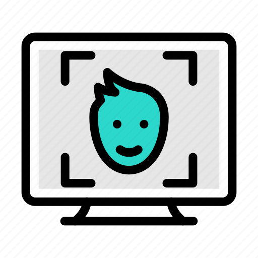 Camera, scanning, face, photograph, screen icon - Download on Iconfinder