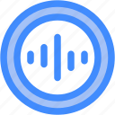 audio, wave, volume, sound, music, settings