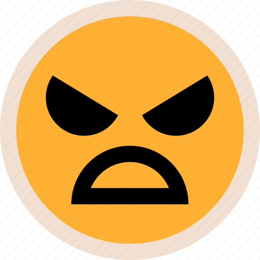 Evil, face, sad icon - Download on Iconfinder on Iconfinder