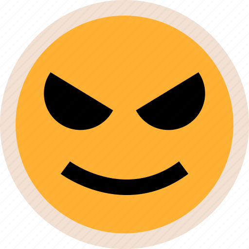 Evil, face, smile icon - Download on Iconfinder