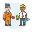 builder, deal, engineer, factory, foreman, male, payment, supervisor, welder, worker 
