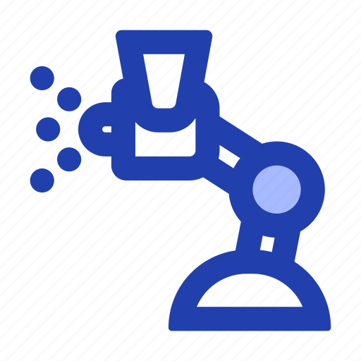 Spraying, robot, factory, technology icon - Download on Iconfinder