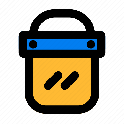 Face, shield, factory, safety icon - Download on Iconfinder