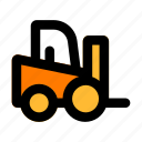 forklift, industry, factory, vehicle