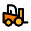 forklift, industry, factory, vehicle 