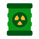 radioactive, worker, factory, waste