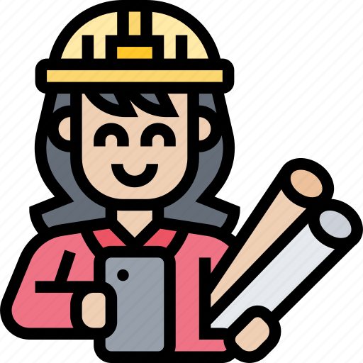 Engineer, construction, technician, industry, factory icon - Download on Iconfinder