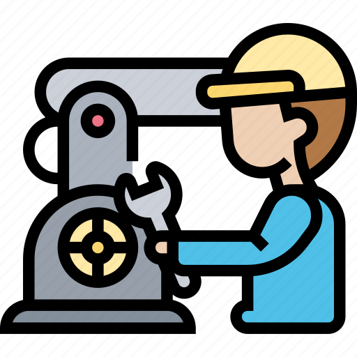 Install, system, technician, machinery, maintenance icon - Download on Iconfinder