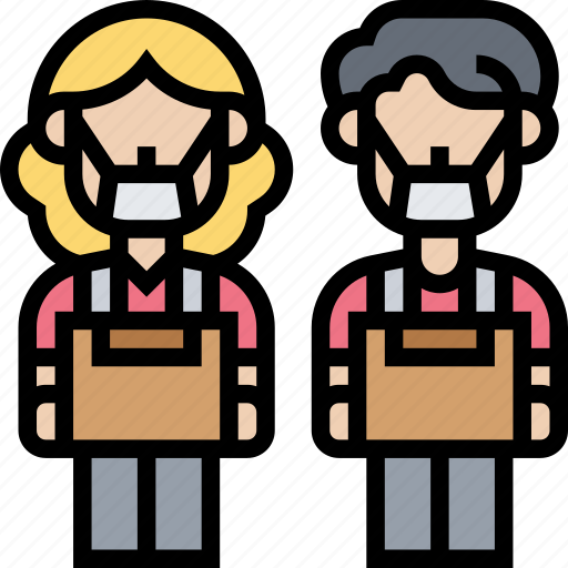 Worker, factory, manufacturing, production, industry icon - Download on Iconfinder