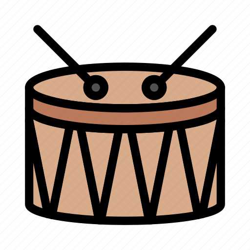 Drum, music, instrument, circus, party icon - Download on Iconfinder