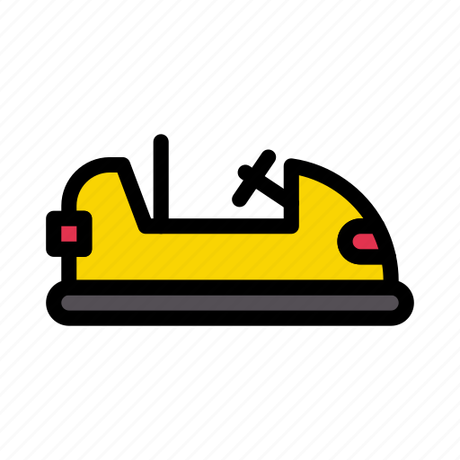 Electric, car, circus, fair, vintage icon - Download on Iconfinder