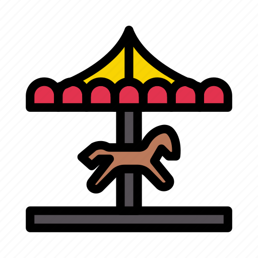 Fair, ride, horse, carnival, circus icon - Download on Iconfinder