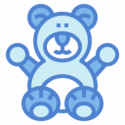 Animal, bear, stuffed, teddy, toy icon - Download on Iconfinder
