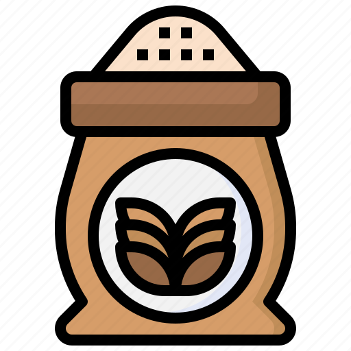 Grain, powder, flour, farming, ingredient icon - Download on Iconfinder