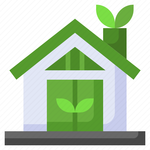 Eco, friendly, smart, home, green, house icon - Download on Iconfinder