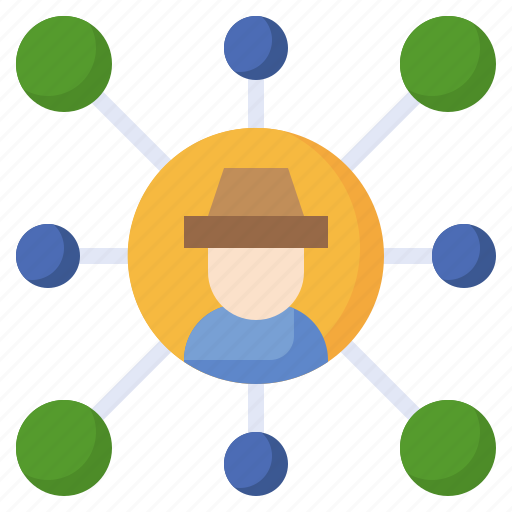 Networking, fair, trade, farmer, distribution, production icon - Download on Iconfinder