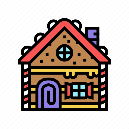 Gingerbread, house, fairy, tale, fairytale, magical icon - Download on Iconfinder