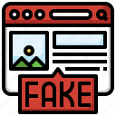 browser, fake, news, communications, untrue