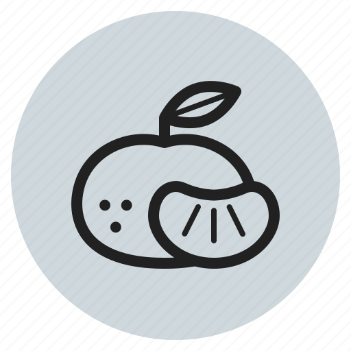 Fall, vegetables, fruits, orange, mandarin, citrus, shrub icon - Download on Iconfinder